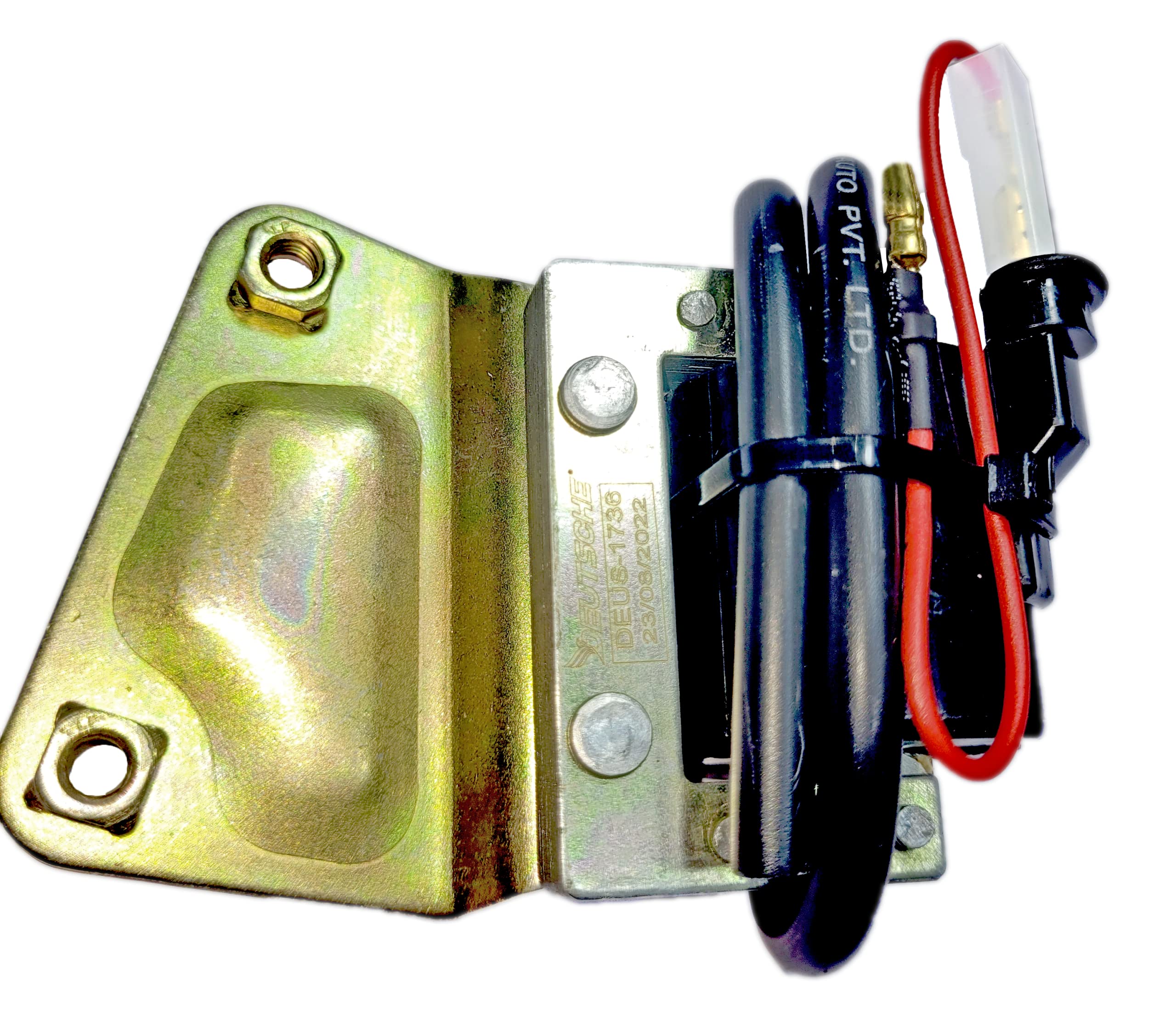 Deutsche Ignition Coil for Yamaha 12V | OEM Replacement Part | High Thermal and Electrical Conductivity | Improve Combustion Efficiency