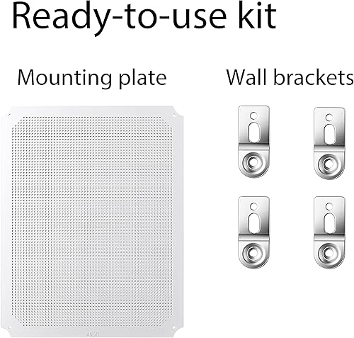 Miniatura 5 de Gratury Caja de conexiones, carcasa de plástico impermeable IP67 para proyectos eléctricos, cubierta gris con bisagras, incluye placa de montaje y