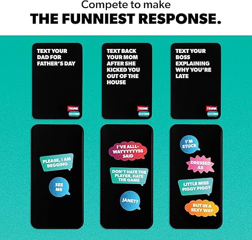 Miniatura 2 de WHAT DO YOU MEME Tronco Dexting - Juegos de palabras, Juegos de imanes para adultos de The Makers of New Phone Who Dis Game