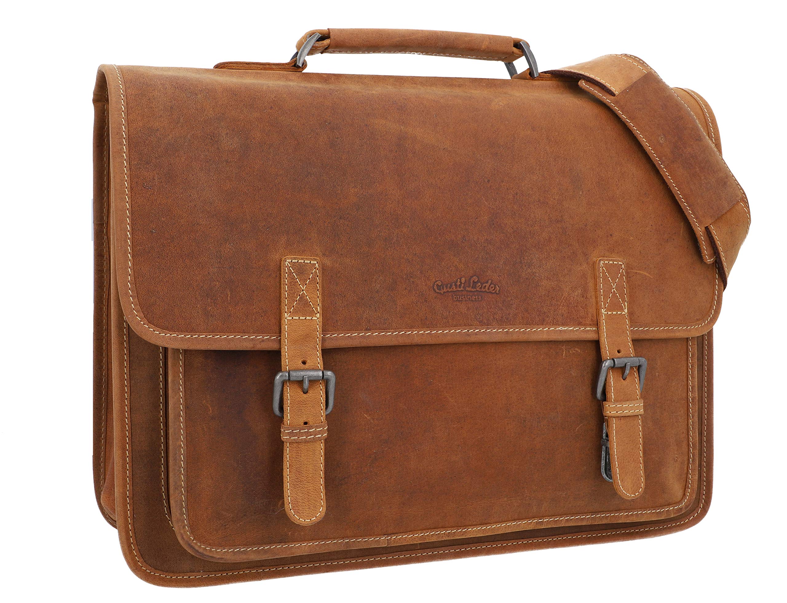 Gusti Briefcase Leather
