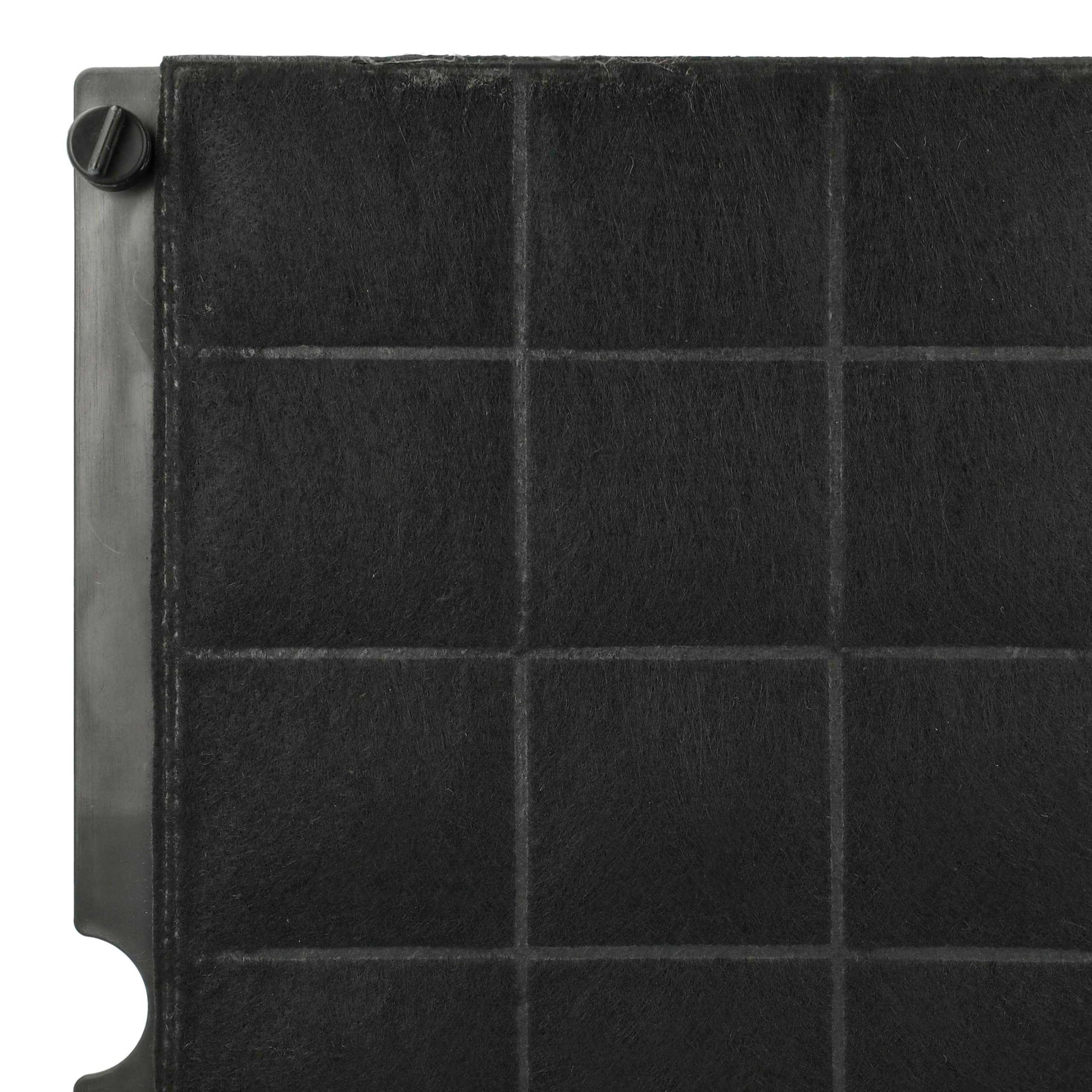 vhbw 10x filtro de carbón activado compatible con Arthur Martin AFC90500K | AFC90500W, AFC90500X, AFC90446X, AFC9044X 000, AFC90500 campanas cocina