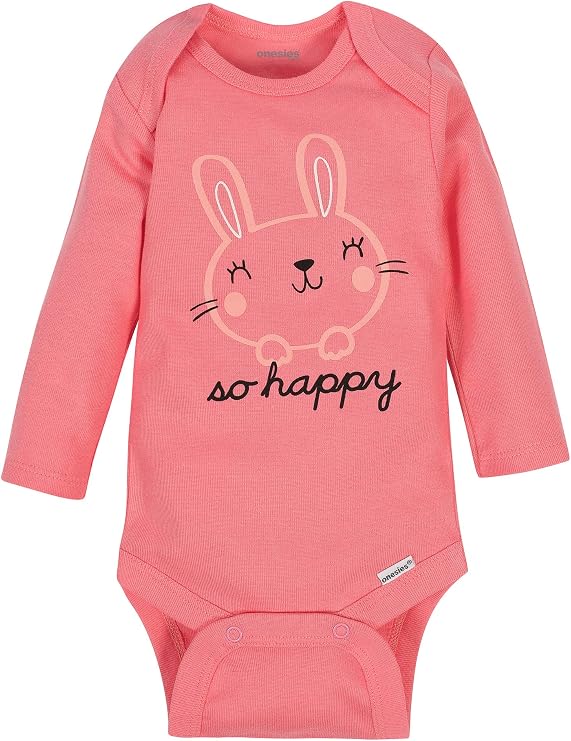 Onesies Brand Baby Boys & Girls 6-Pack Long Sleeve Bodysuits