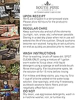 Vista 6 de Juego de cojines South Pine Porch para sillón de jardín