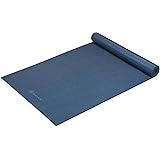 Gaiam Yoga Mat - Premium 5mm Solid Thick Non Slip Exercise & Fitness Mat for All Types of Yoga, Pilates & Floor Workouts (68" x 24" x 5mm)