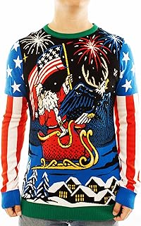 Ugly Christmas Party Knitted Ugly Christmas Sweater for Men and Women - Funny Santa