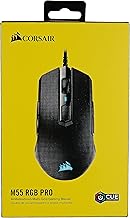 Corsair M55 RGB PRO Multi-Grip Gamer Mouse with Ambidextrous Design Black - CH-9308011-NA