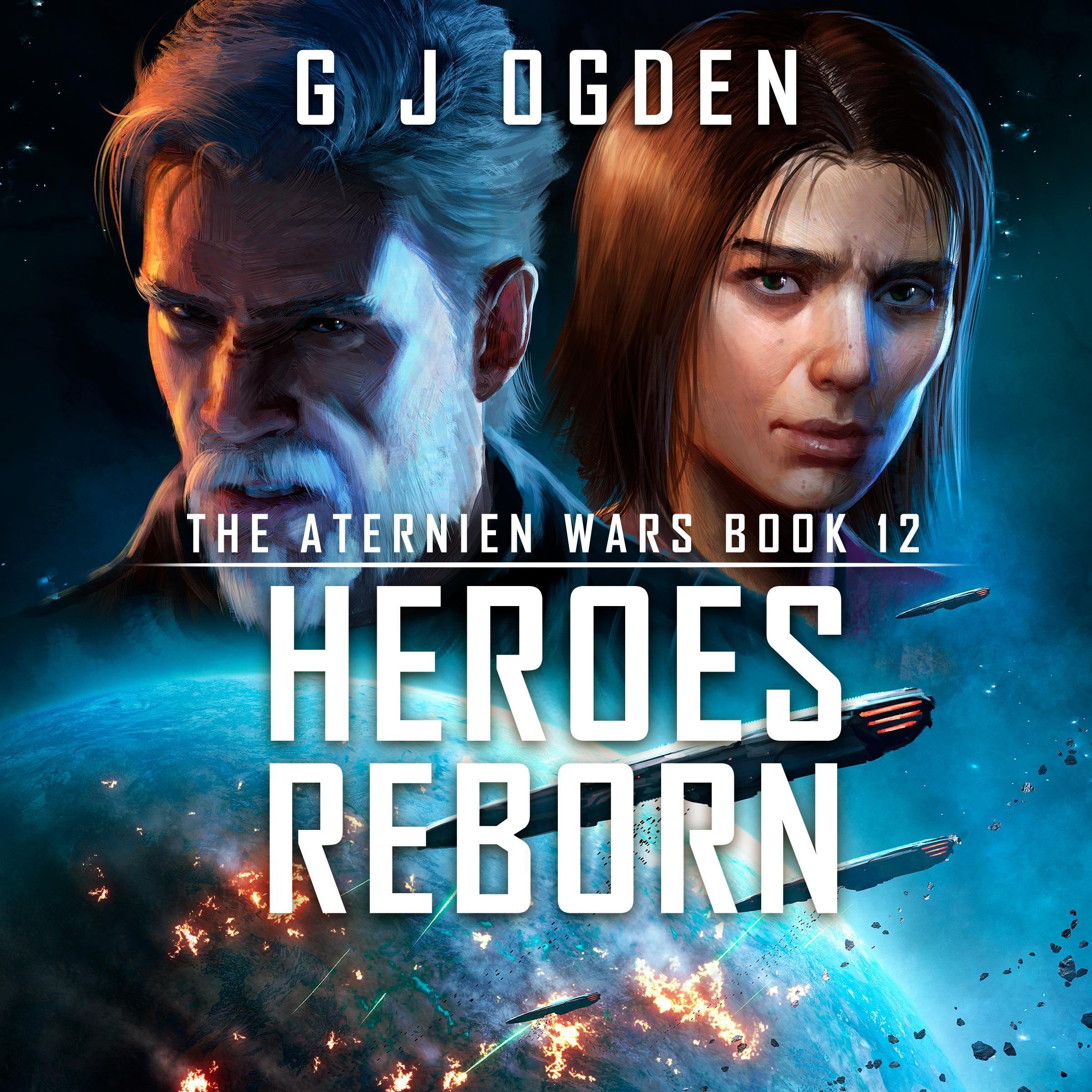 Cover art for Heroes Reborn (The Aternien Wars Book 12)