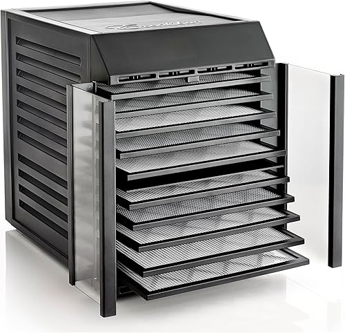 Miniatura 2 de Excalibur RES10 - Deshidratador de alimentos eléctrico con controlador digital inteligente programable cuenta con dos zonas de secado con tiempo y