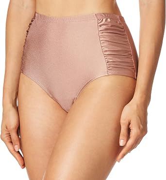 Smart & Sexy Womens High-waisted Bikini Bottom With Side Ruching