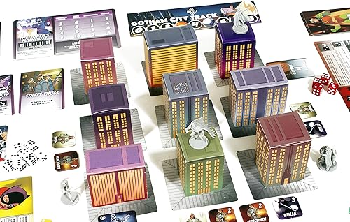 Miniatura 4 de IDW Juegos 1537Idw Batman The Animated Series-Gotham City Under Seige Game (JUN180756), negro