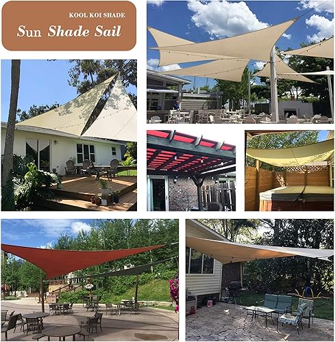 Miniatura 5 de Toldo rectangular de 5 x 6 pies, color blanco, para patio, jardín, protección UV, transpirable, podemos hacer tamaños personalizados