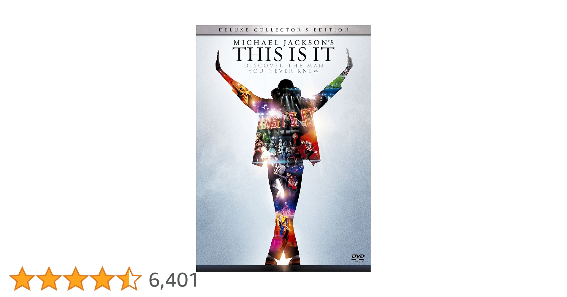 日本オリジナル企画　限定　THIS IS IT メモリアル　DVD BOX未開封 マイケル・ジャクソン THIS IS IT メモリアル DVD BOX (完全限定