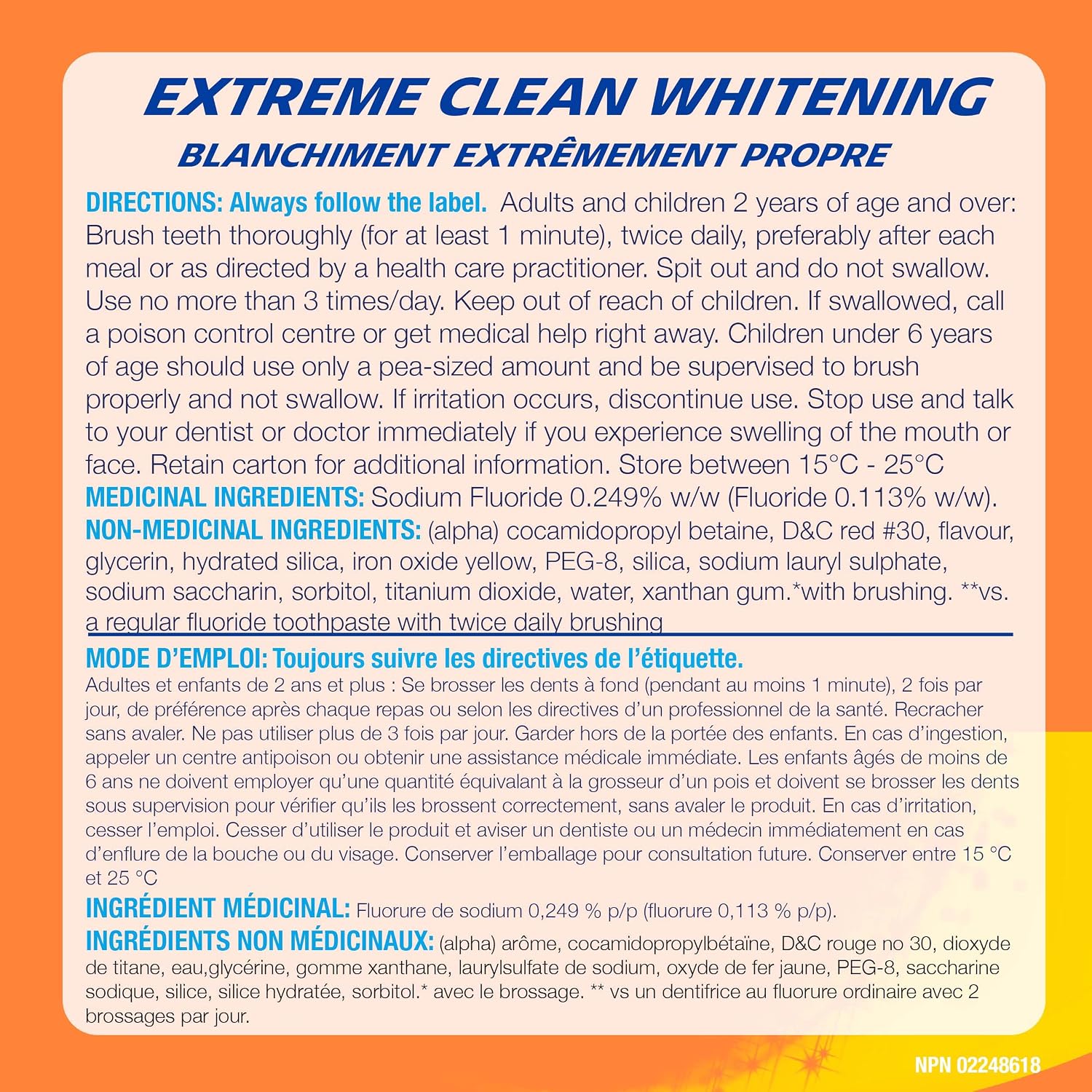 Aquafresh Extreme Clean Powder White Toothpaste, 90ml