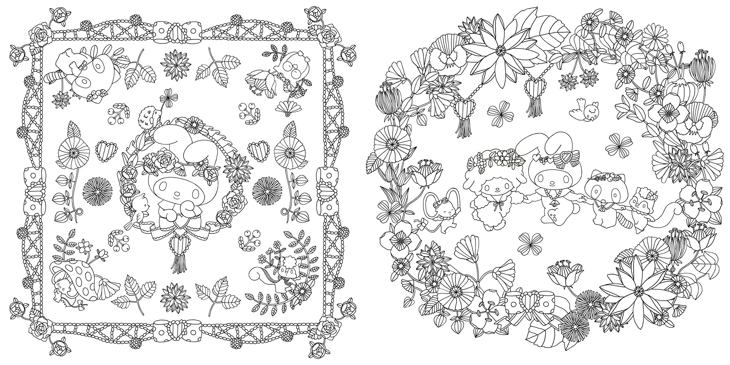 サンリオキャラクター塗り絵ブック Smile 株式会社サンリオ 布川 愛子 本 通販 Amazon