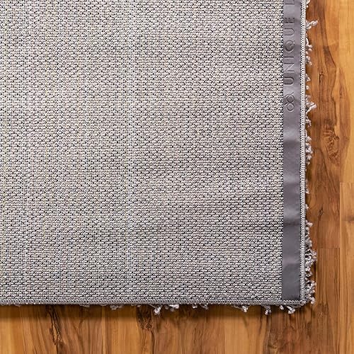 Miniatura 10 de Unique Loom Solid Shag Collection - Alfombra rectangular (10 x 13 pies 11 pulgadas, rectangular, gris nube)