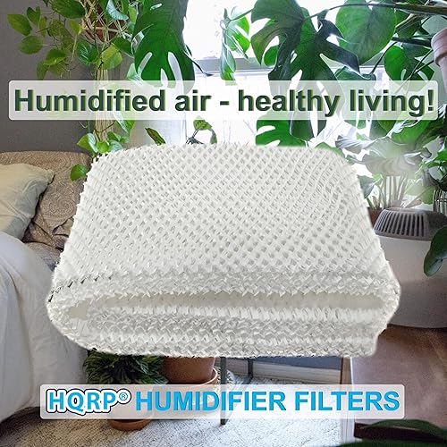 Miniatura 8 de HQRP Filtro de mecha humidificador compatible con Kenmore 14906 EF1 EF-1 Emerson MoistAir MAF1 MAF-1 humidificadores de aire evaporativos estilo