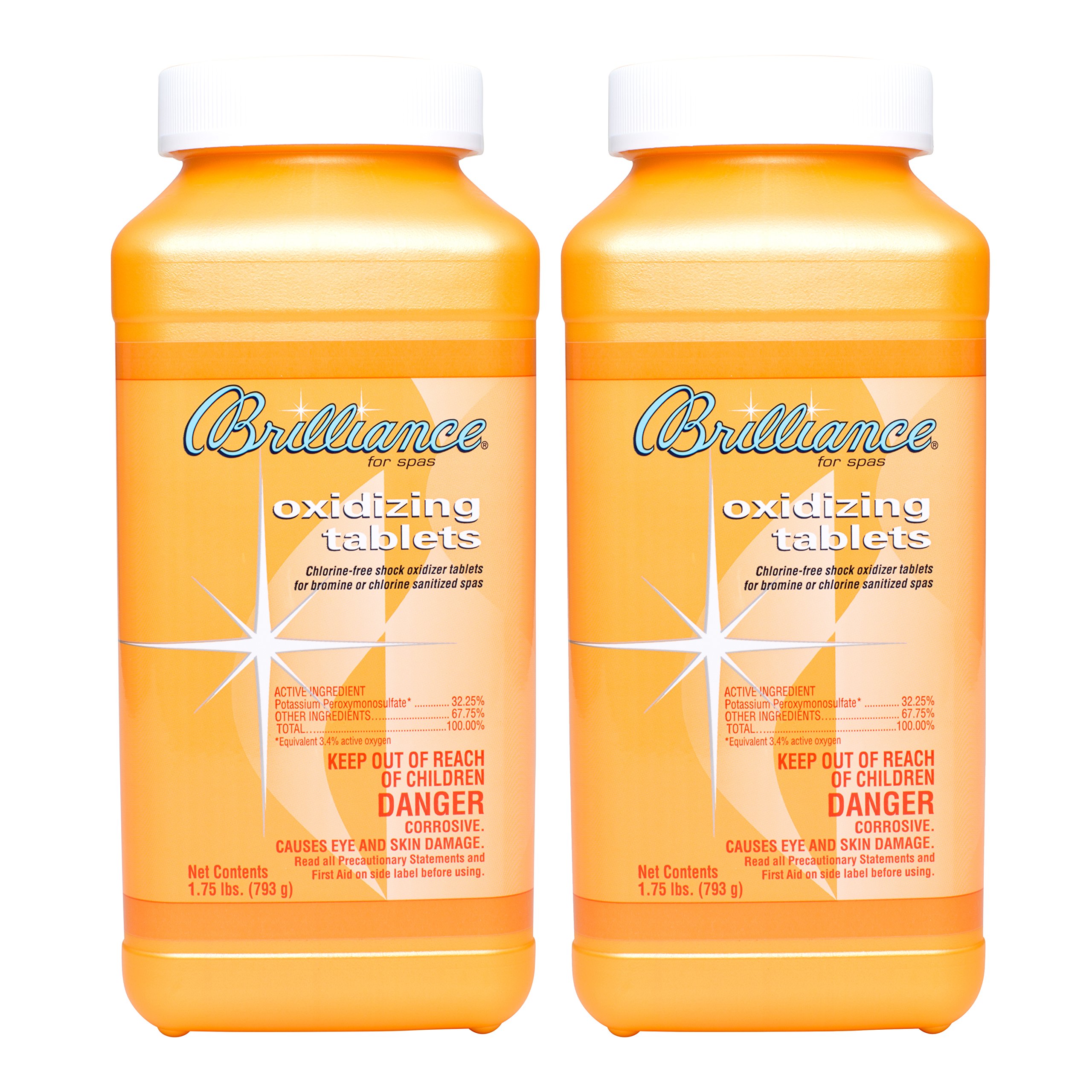 Brilliance for Spas Oxidizer Tablets - 1.75 lb - 2 Pack