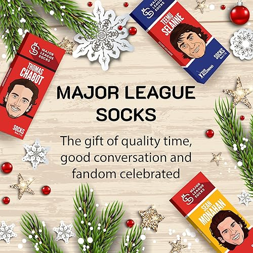 Miniatura 6 de Major League Socks Patos coleccionables de la NHL Anaheim con jugadores - Unisex, talla única (7-13)