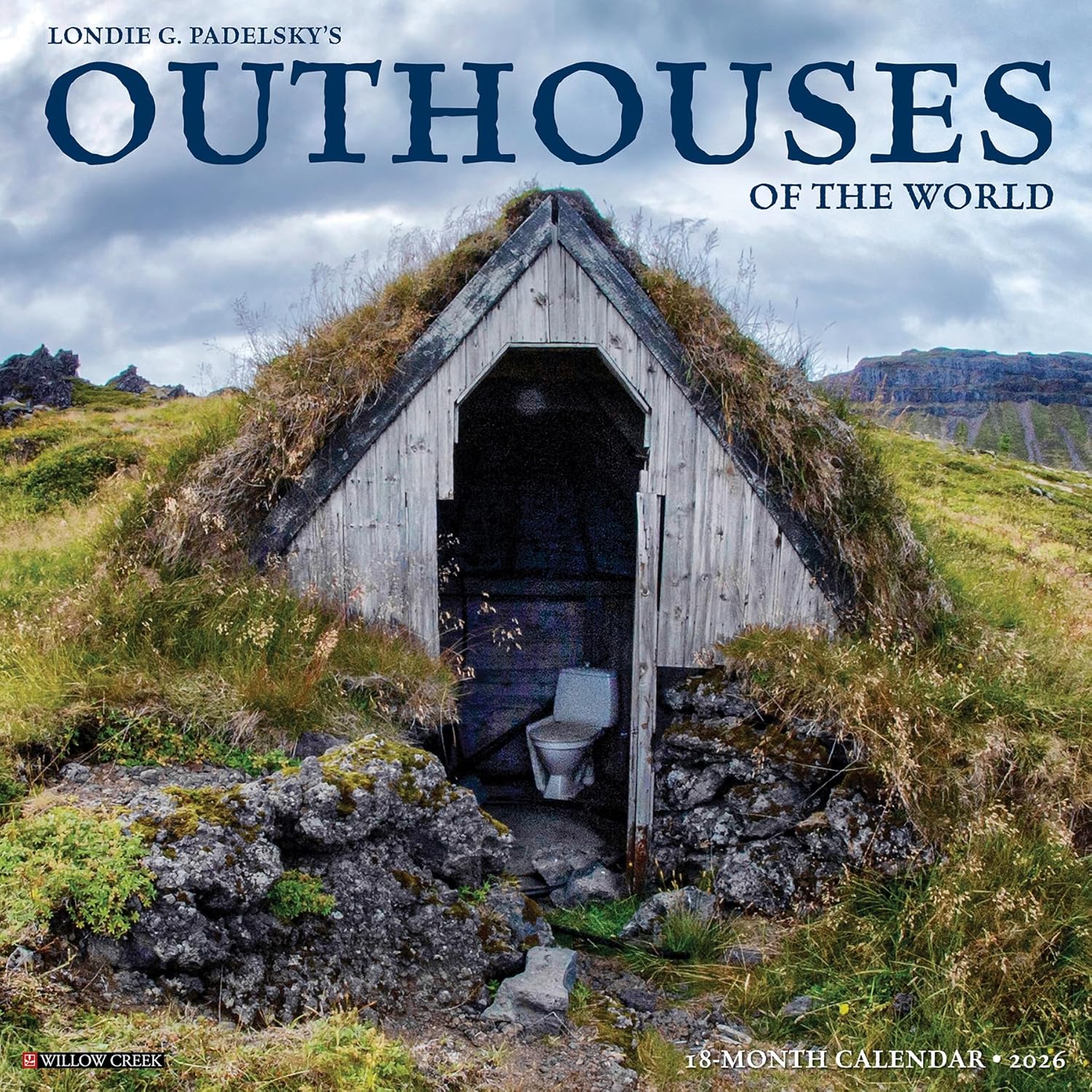 Amazon Outhouses 2026 12 X 12 Wall Calendar Willow Creek Press