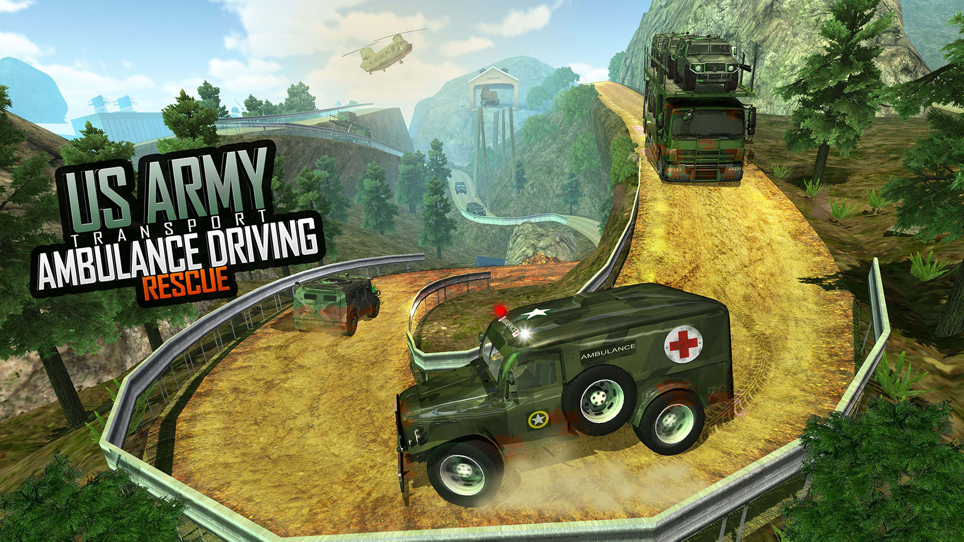 US Army Transport: Ambulance Driving Rescue Games - App on Amazon Appstore