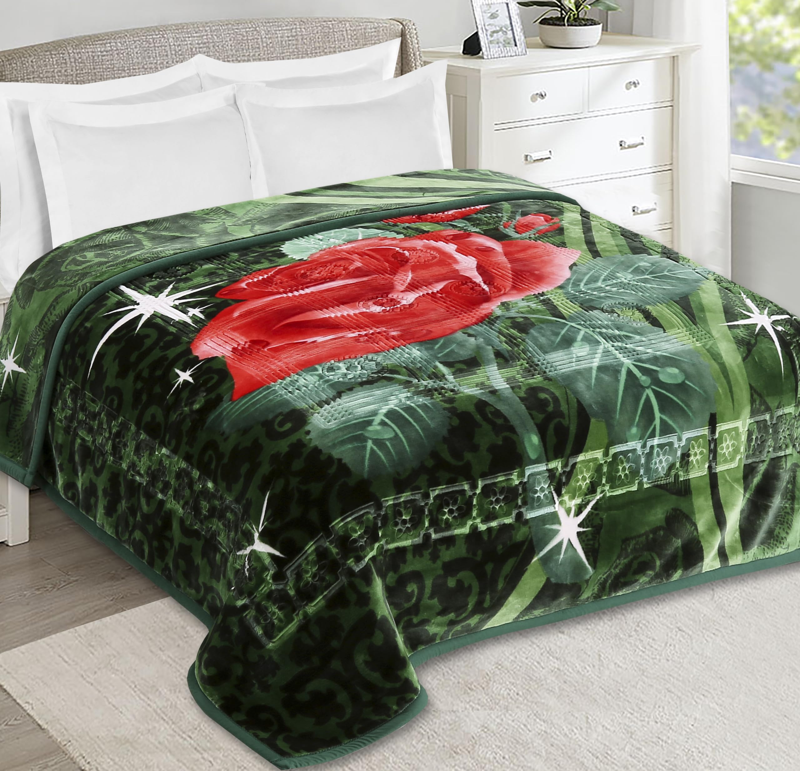 Amazon.com: Nestl Korean Mink Blanket Queen Size - 9 Lbs Velvet