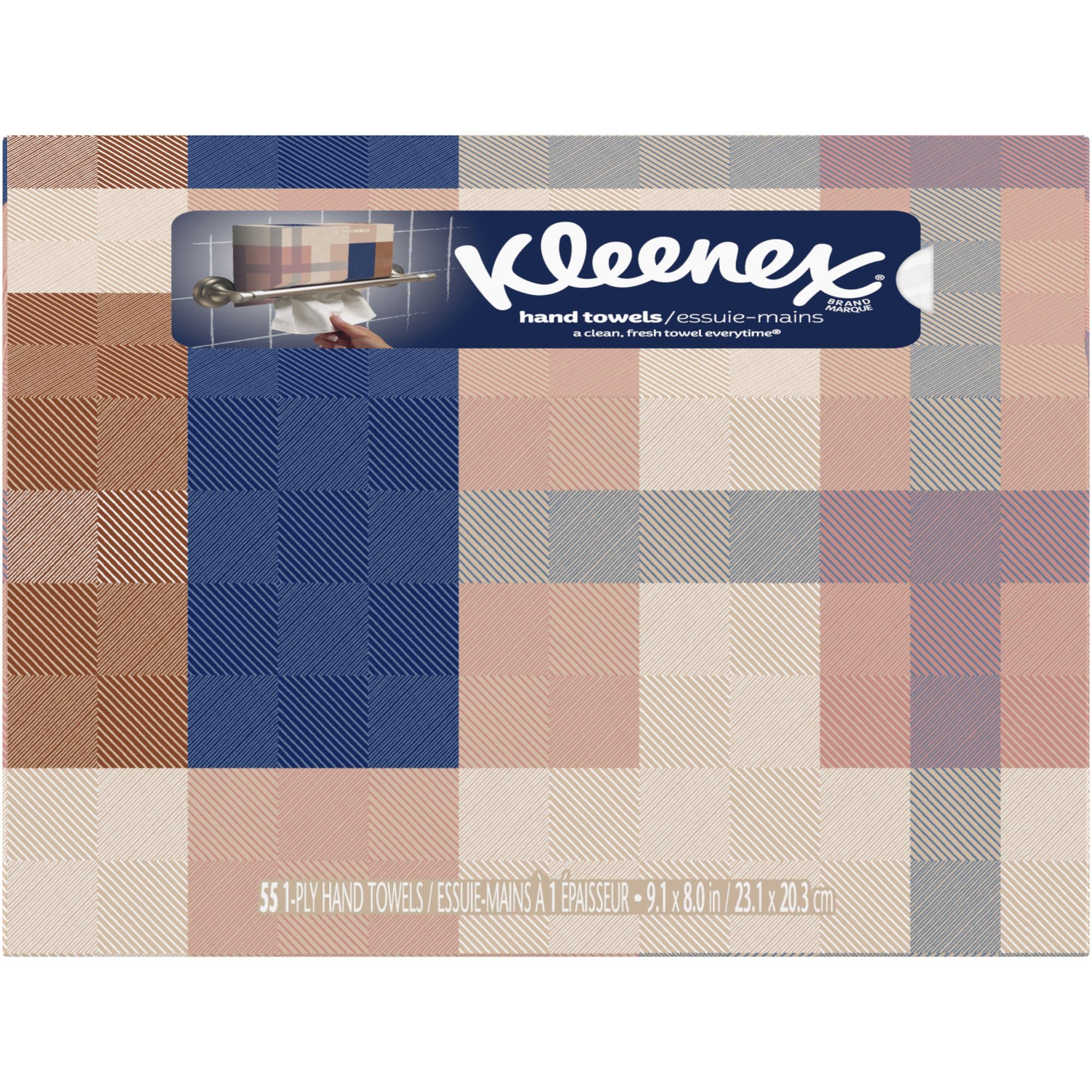 Kleenex Holiday Hand Towels Floorstand 24ct - Winter Designs