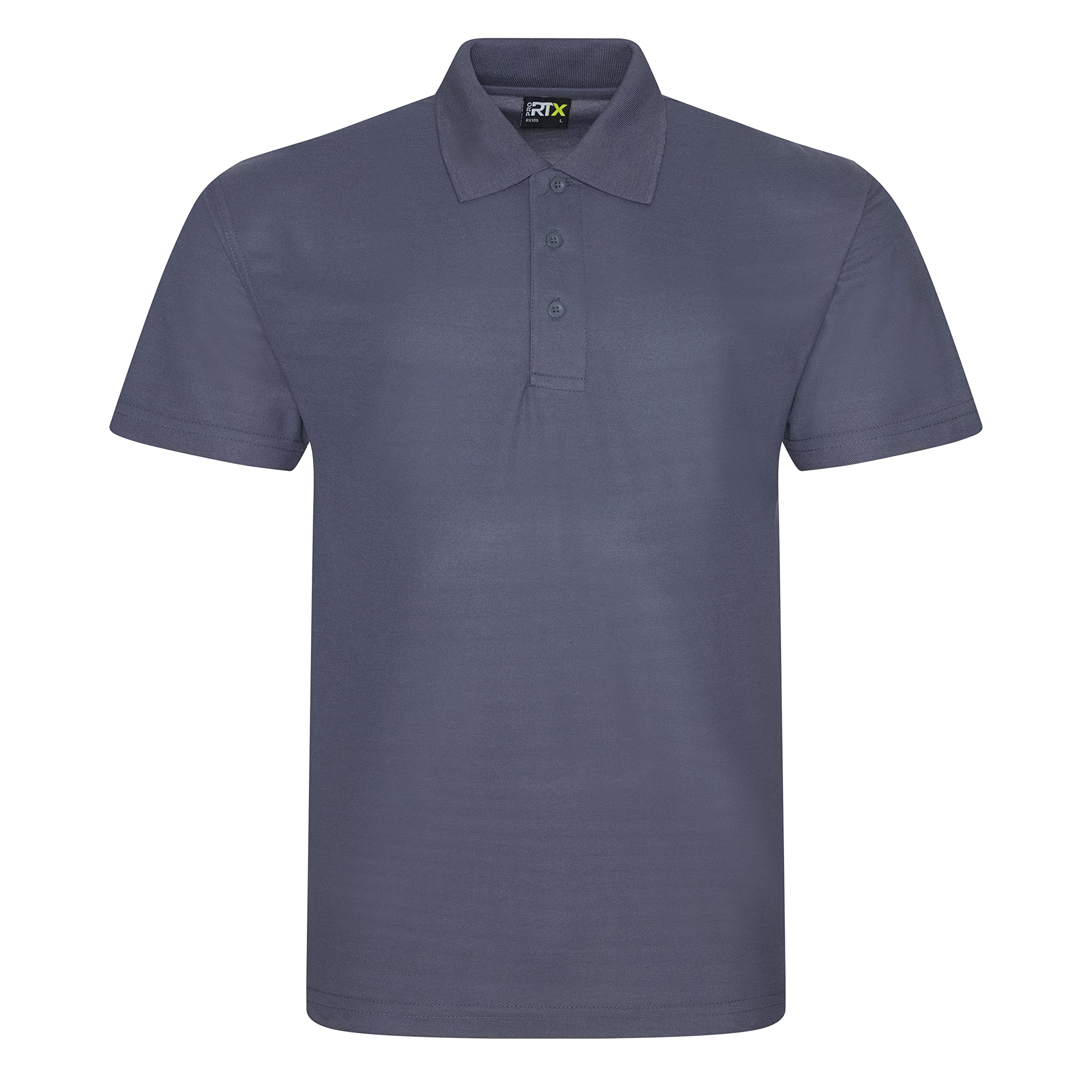 PRORTX RX105 Pro Polyester Polo Shirt - Solid Grey - 3XL