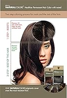 Vista 7 de Tinte permanente para cabello, colores naturales, calidad de peluquería, con ingredientes orgánicos, sin amoniaco, resorciniol, parabenos