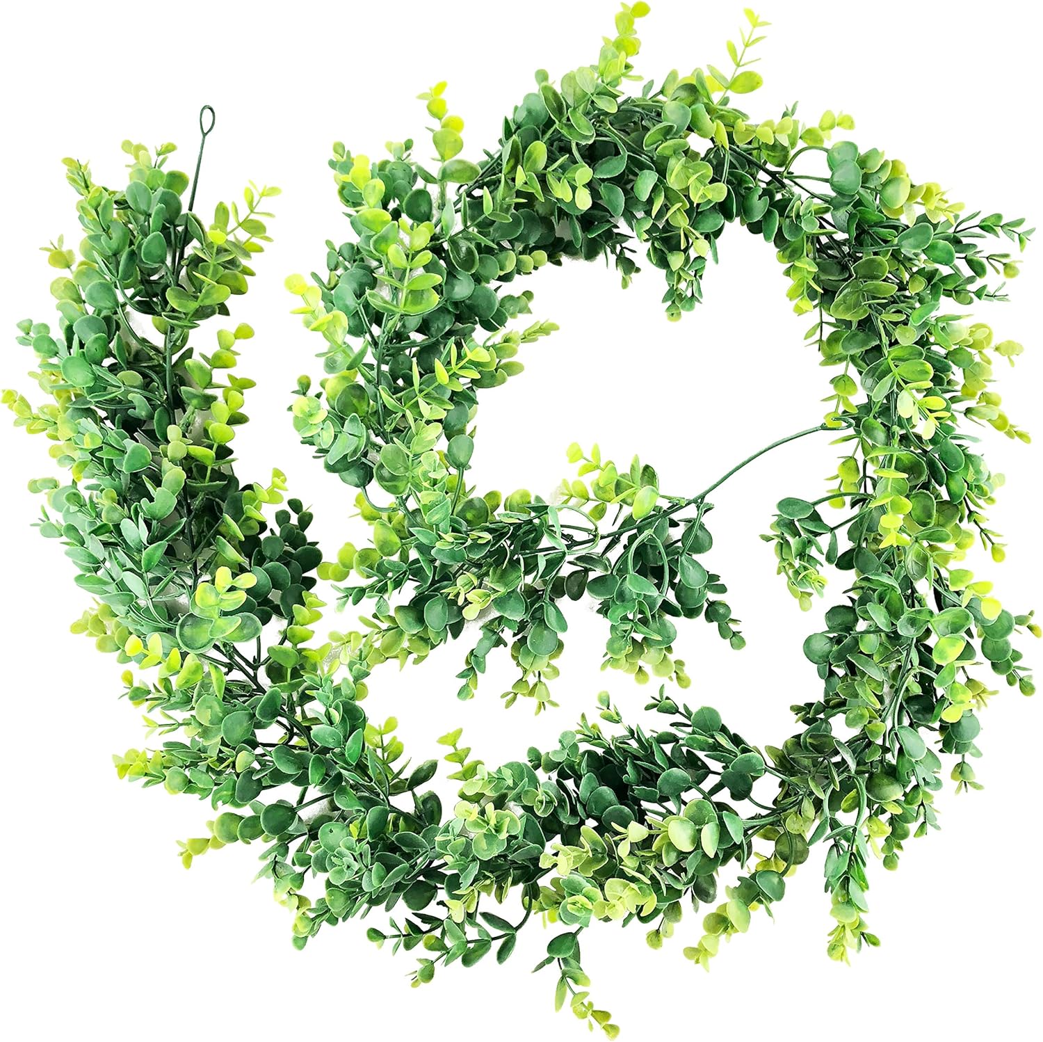 Ruby's Artificial Eucalyptus Garland Handmade 6 FT. Fall