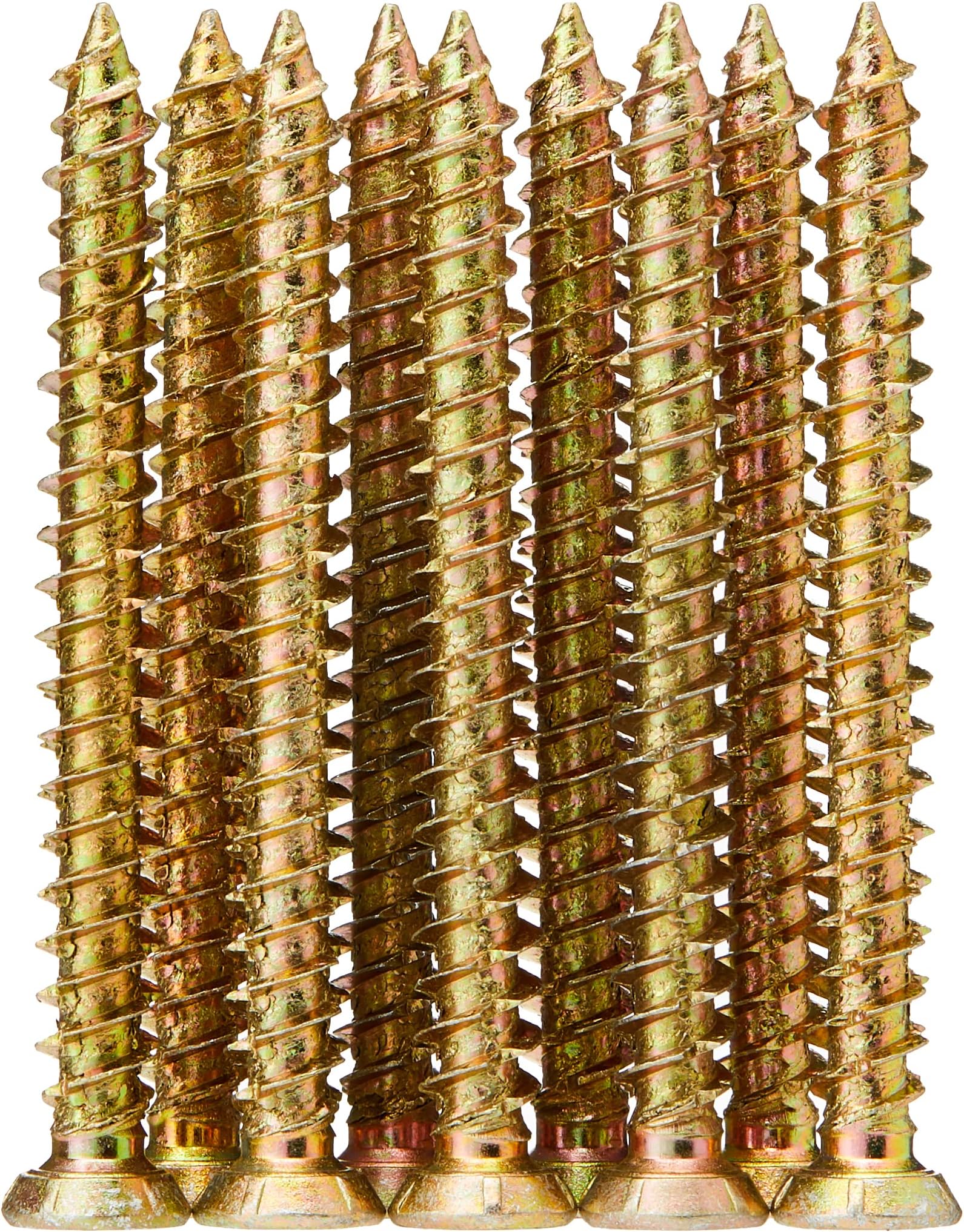 TIMCO ZYP Multi-Fix Concrete Screw - 7.5 x 70 - Gold - Box of 100