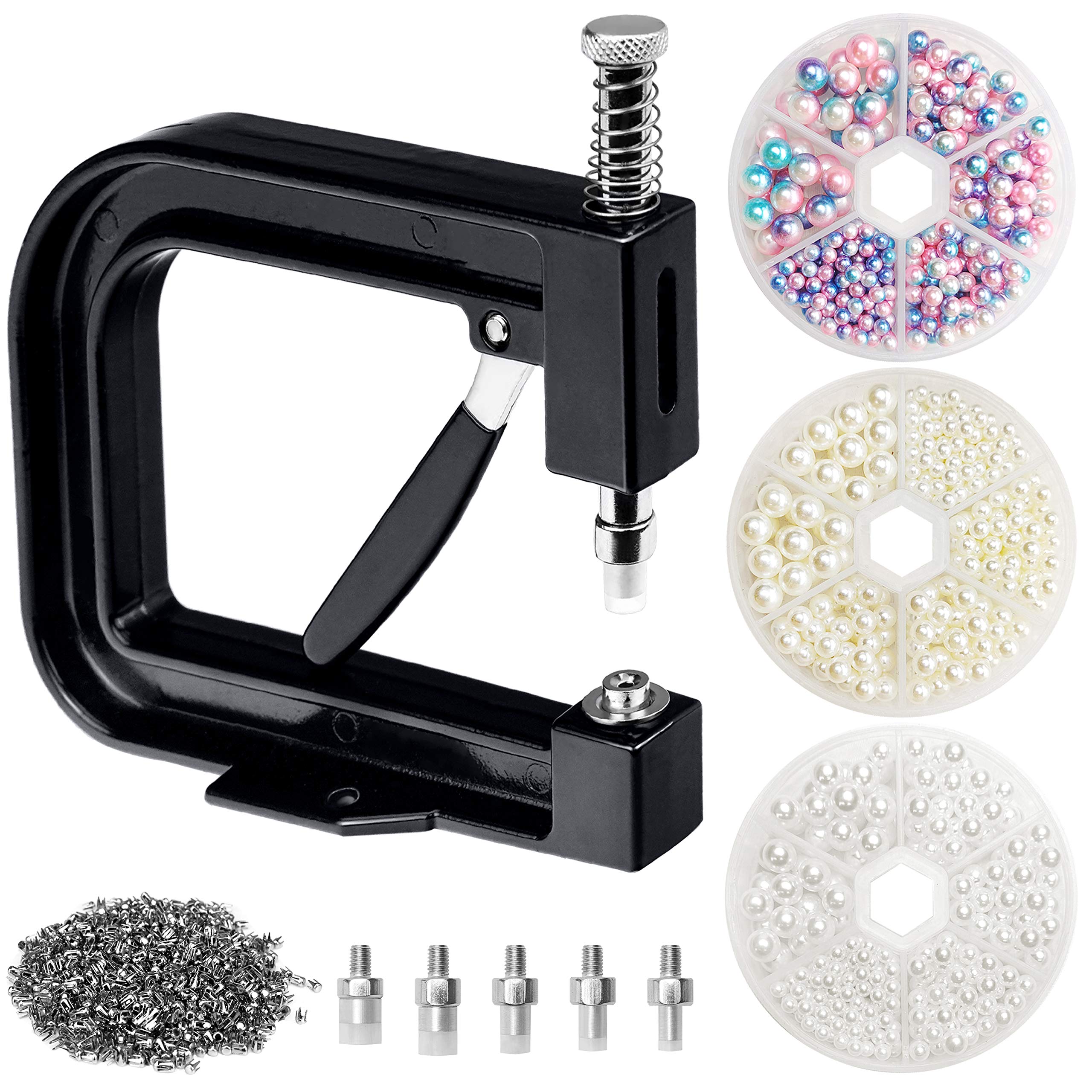 Machine de sertissage de perles pour fixer vos boutons à rivets facilement