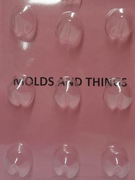 FORTUNE COOKIES Chocolate Candy Mold With Molding Instruction -set of 2