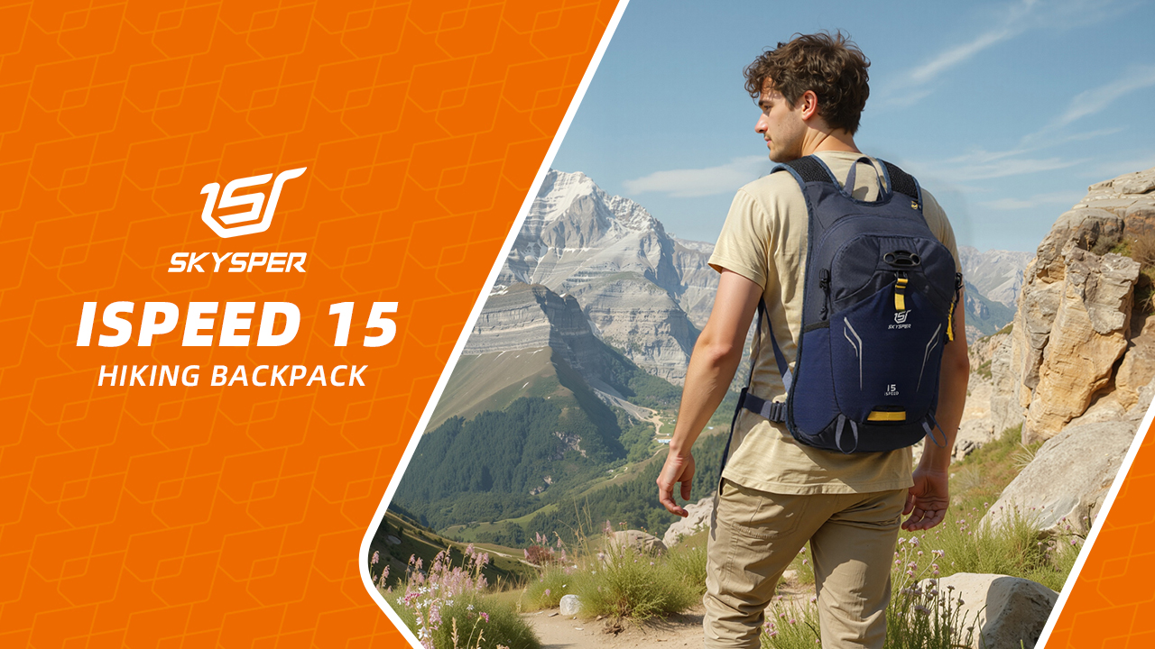 SKYSPER Small Hiking Backpack 15L Lightweight Day Pack Travel Hiking Daypack for Women Men(Darkgray) : Sports & Outdoors