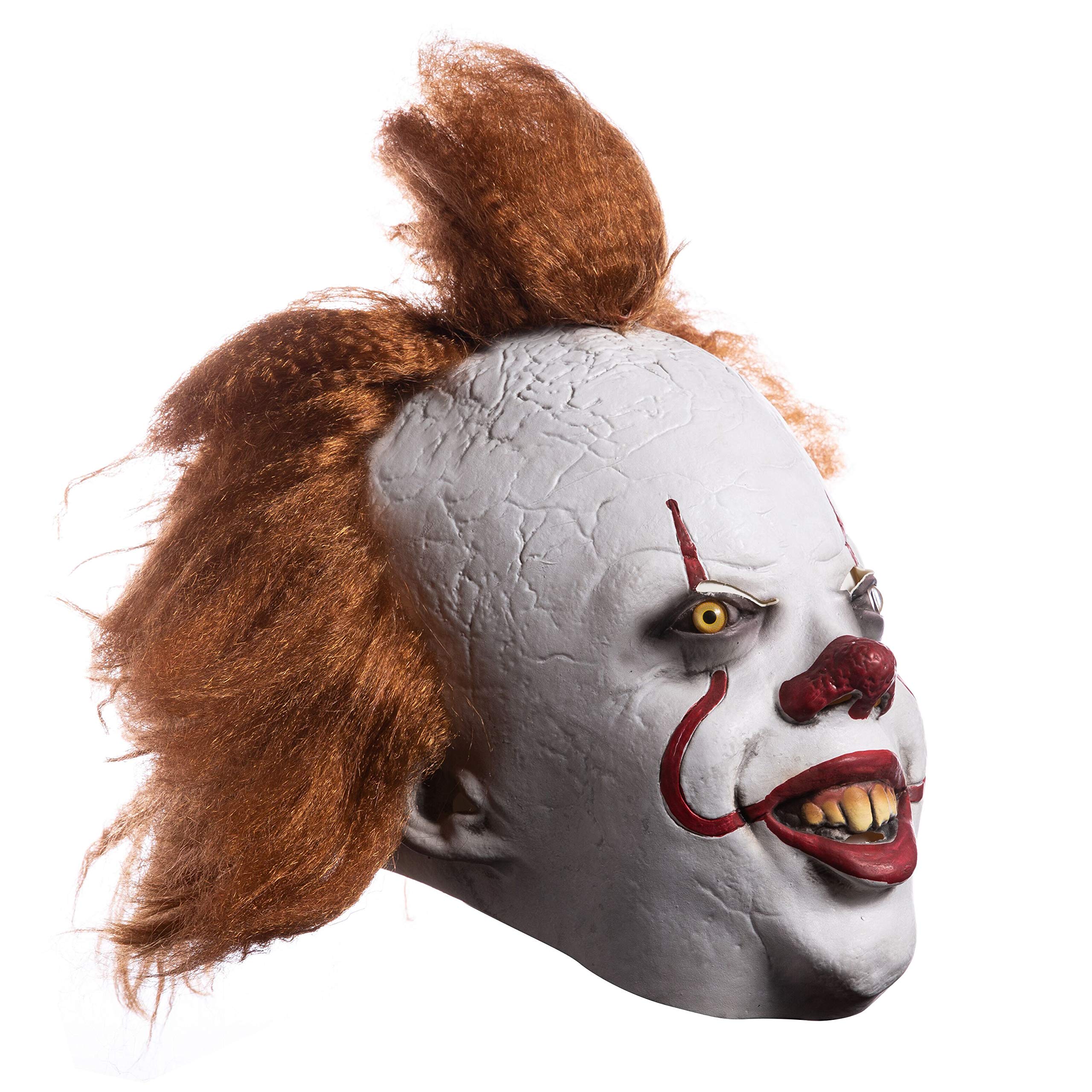 Maschera Viso Spaventosa Pagliaccio Halloween – Pronto Da Indossare – Carta 350gsm – UK