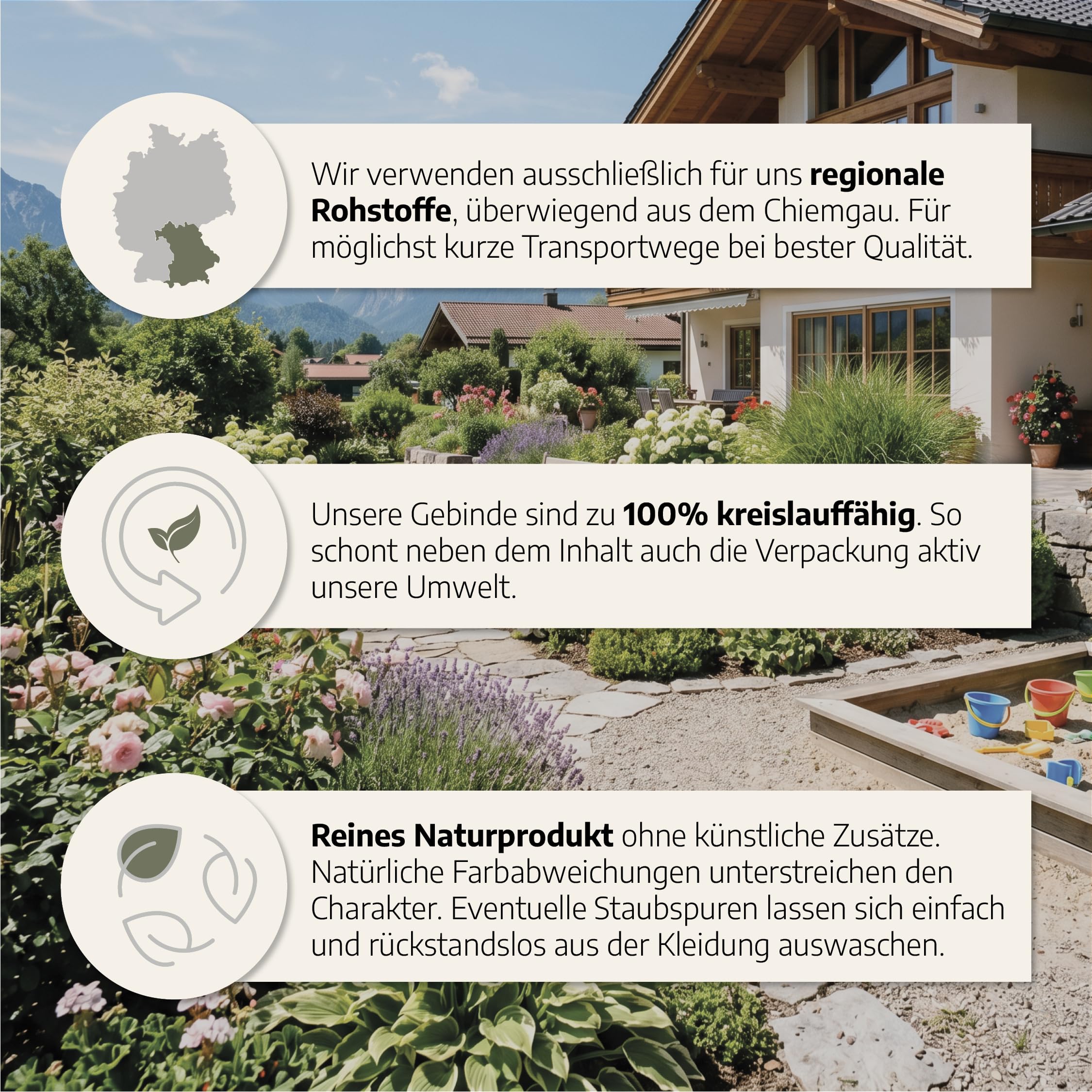 Pflastersplitt 2-5 mm 25 kg – dunkelgrau - anthrazit, gewaschen | Naturstein ideal für Pflasterarbeiten, Terrasse, Hof, Wege & Einfahrten | Splitt aus Bayern | 100% recycelbare Verpackung