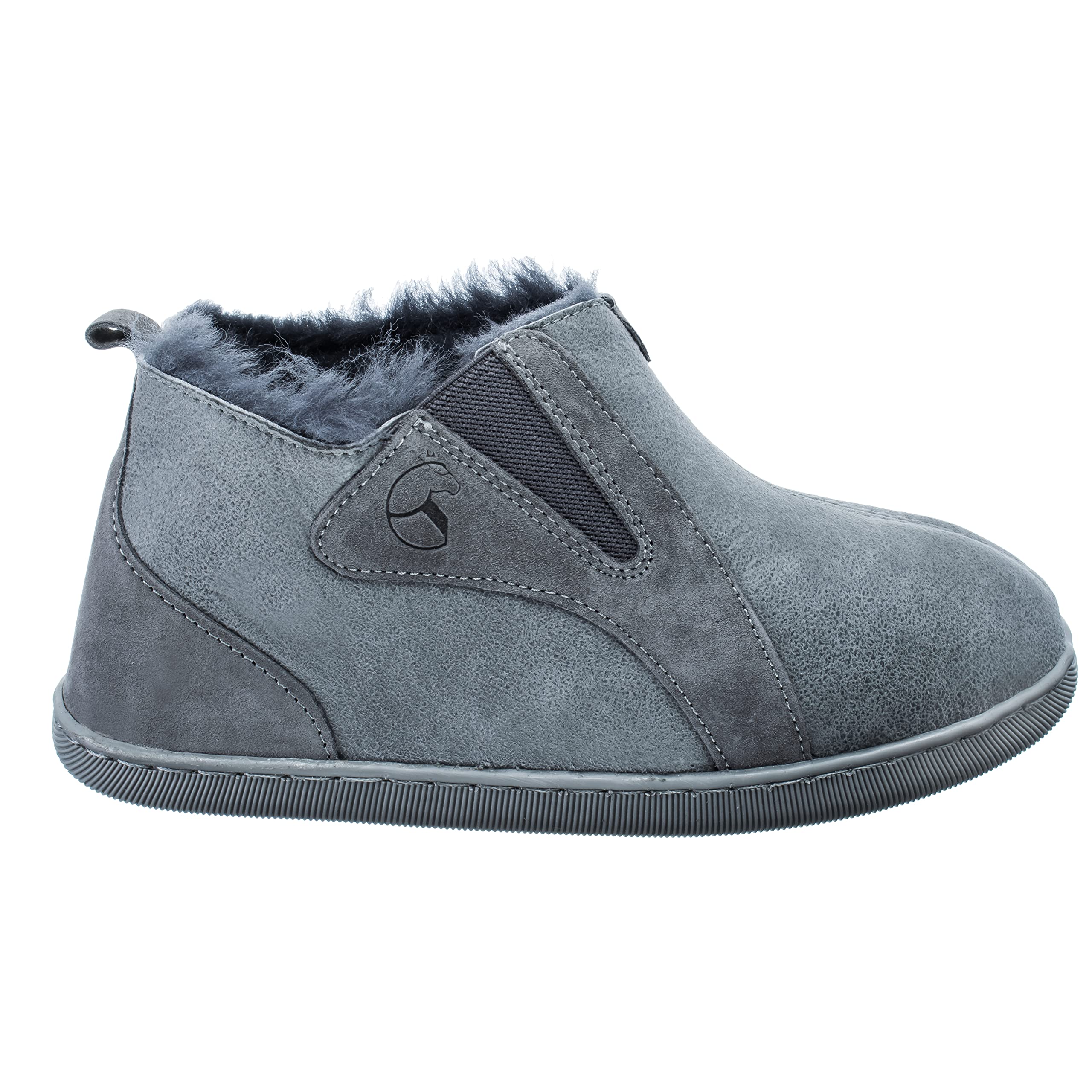 Slippers met bont BR | Schapenwol sloffen