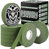 Vista 13 de Bighorn Athletics Cinta para dedos de Jiu Jitsu, cinta deportiva deportiva para lesiones y apoyo: BJJ, Judo, lucha, escalada en roca, voleibol