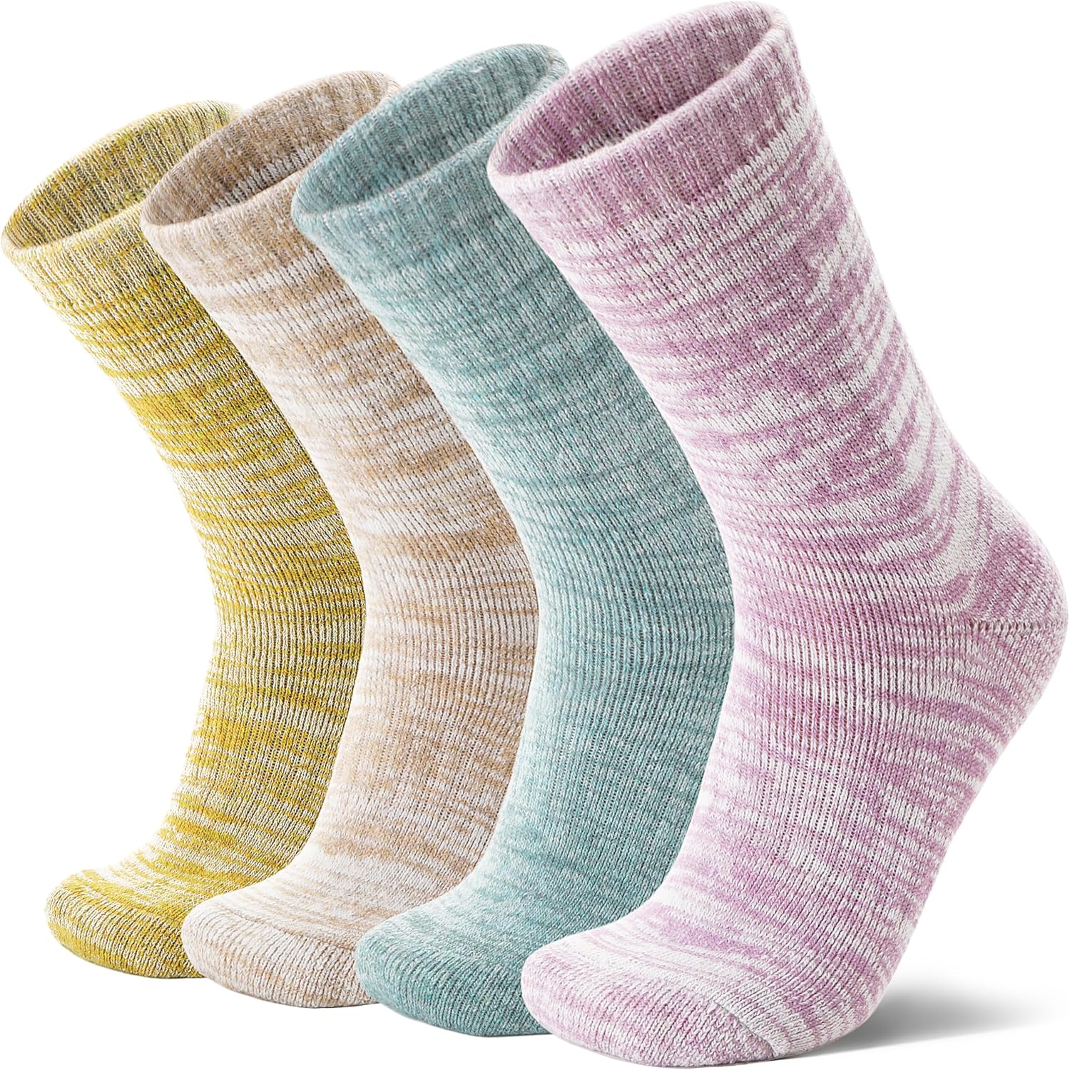 Chaussettes Laine Mérinos Unisex – Lot De 3 Paires – Pour Ski, Randonnée, Hiver – Taille M (36-42) Ou L (42-46)