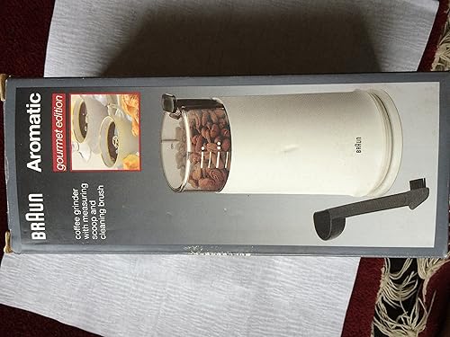 Braun aromático molinillo de café Gourmet Edition Modelo KSM 4