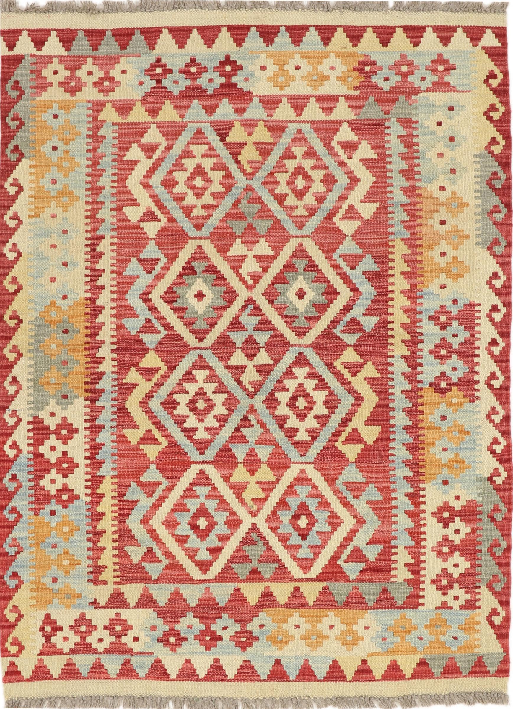 Tapis Kilim Afghan tissé main pour apporter de la chaleur à votre foyer