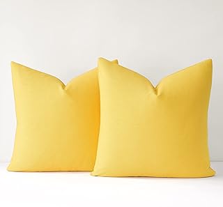 amazon yellow pillows