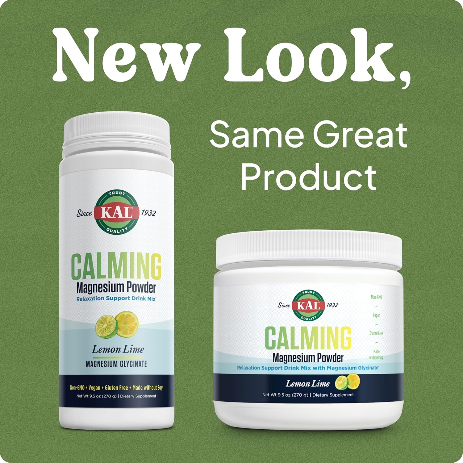 KAL Calming Magnesium Powder - Lemon Lime Flavor Magnesium Supplement - High Absorption, Relaxation Support, No Added Sugar, Vegan, Gluten Free, Made Without Soy - 40 Servings, 9.5 oz - Image 3