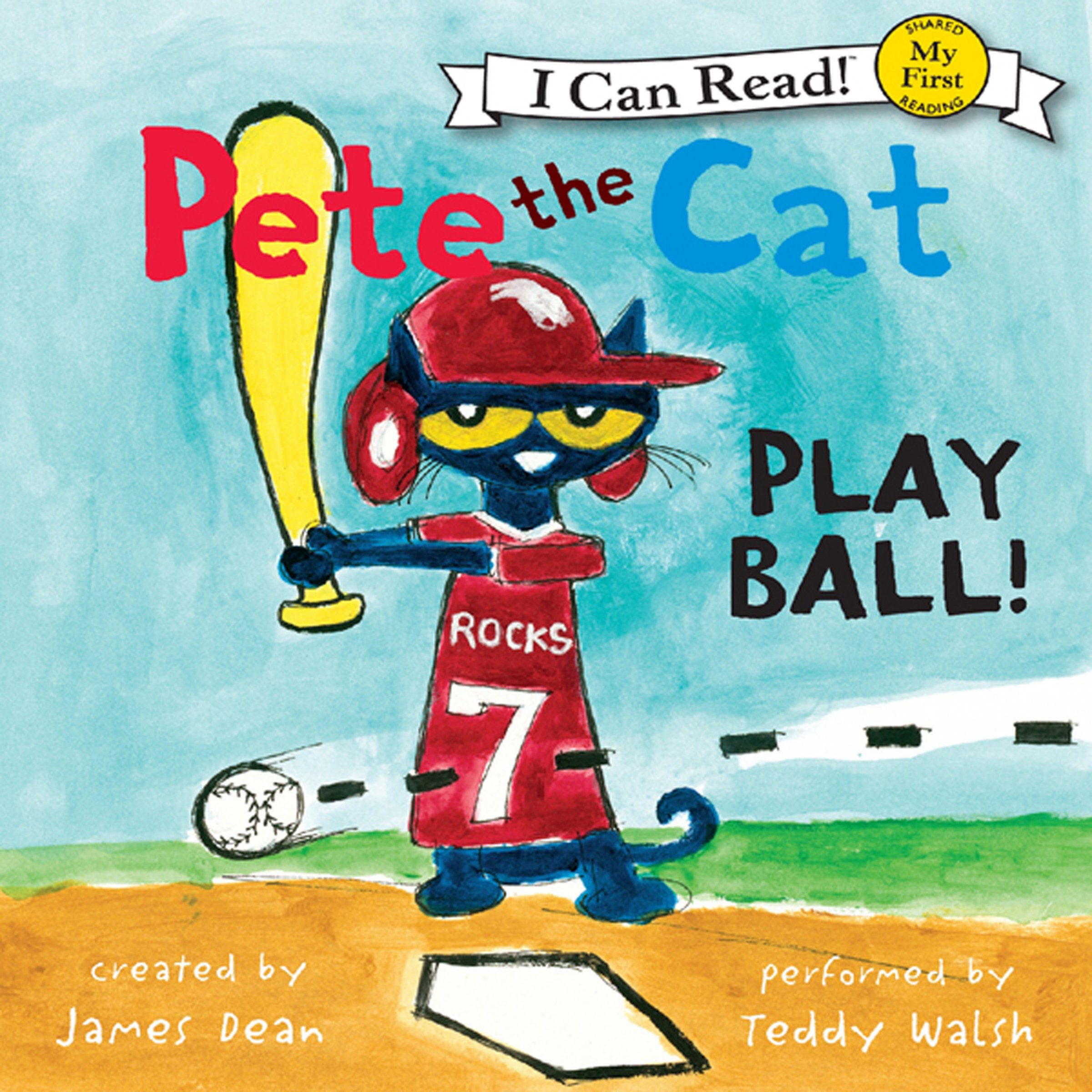 Cover art for Pete the Cat: Play Ball!
