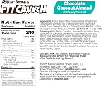 FITCRUNCH Snack Size Protein Bars, 6-Layer Baked Bar, 5g of Sugar & Soft Cake Core (9 Bars, Chocolate Coconut Almond)