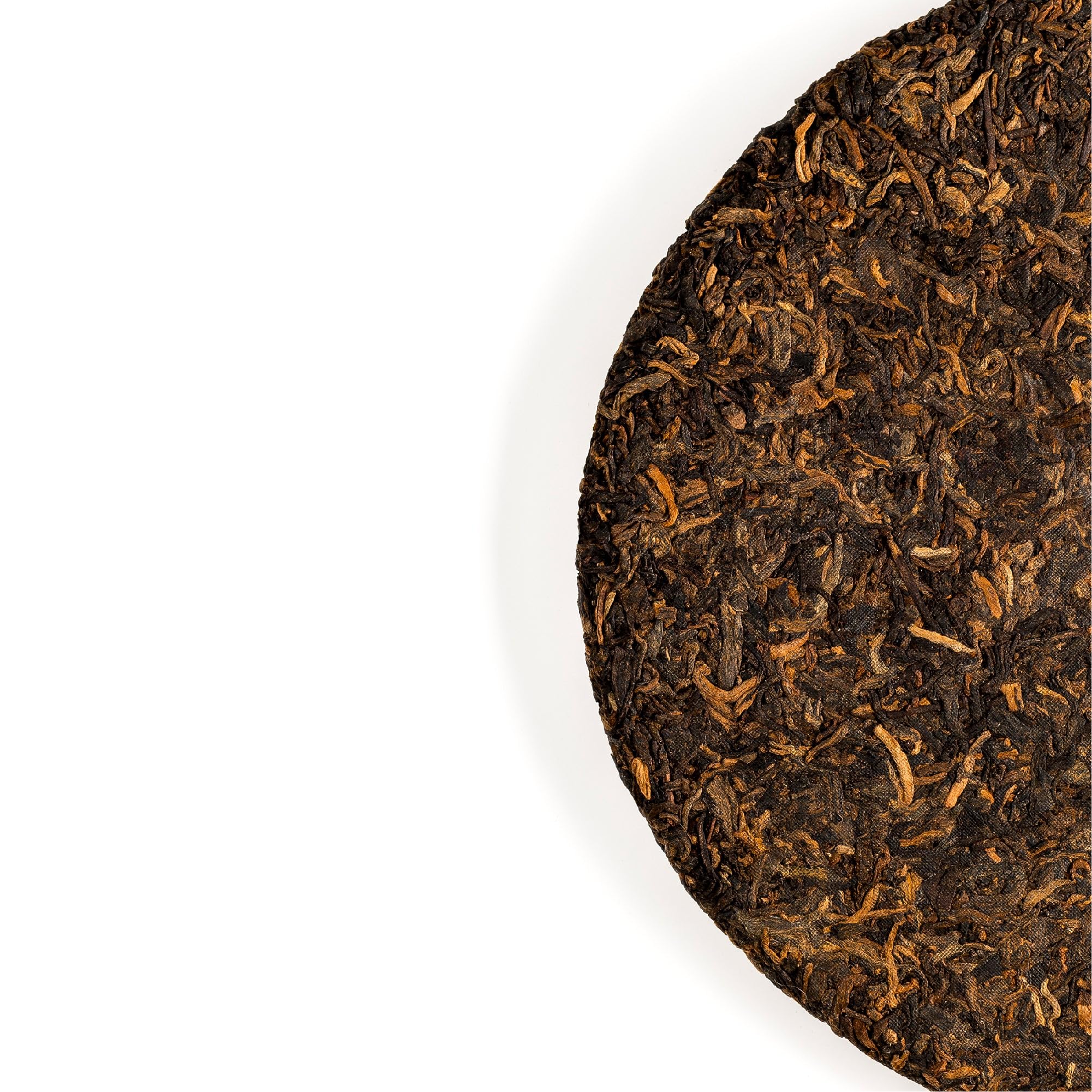 Shou Pu-erh Tea Cake Pressed - Fermented Pu Er Red Tea - Ripend Puh Er - Puer Loose Leaf Tea