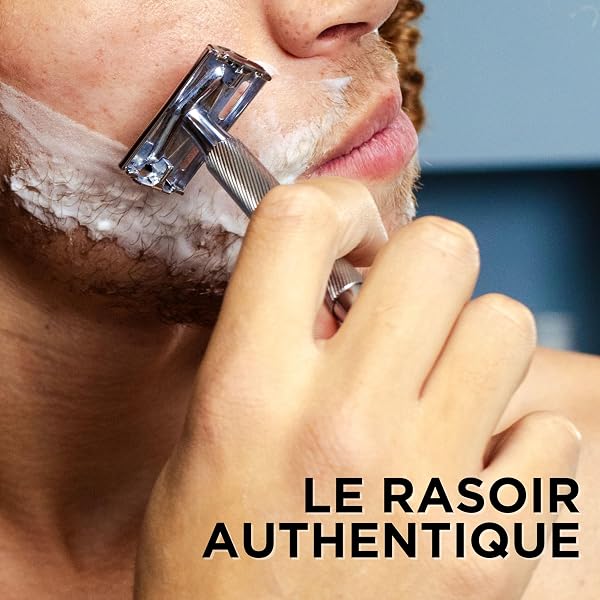 Wilkinson Sword - The Edger Barber's Style - Rasoir Pour Hommes - Rasoir de Sûreté + 5 lames à double tranchant - 4
