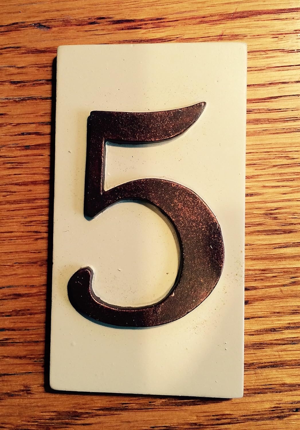 Address Plaque Decorative Number 5 Everything Else