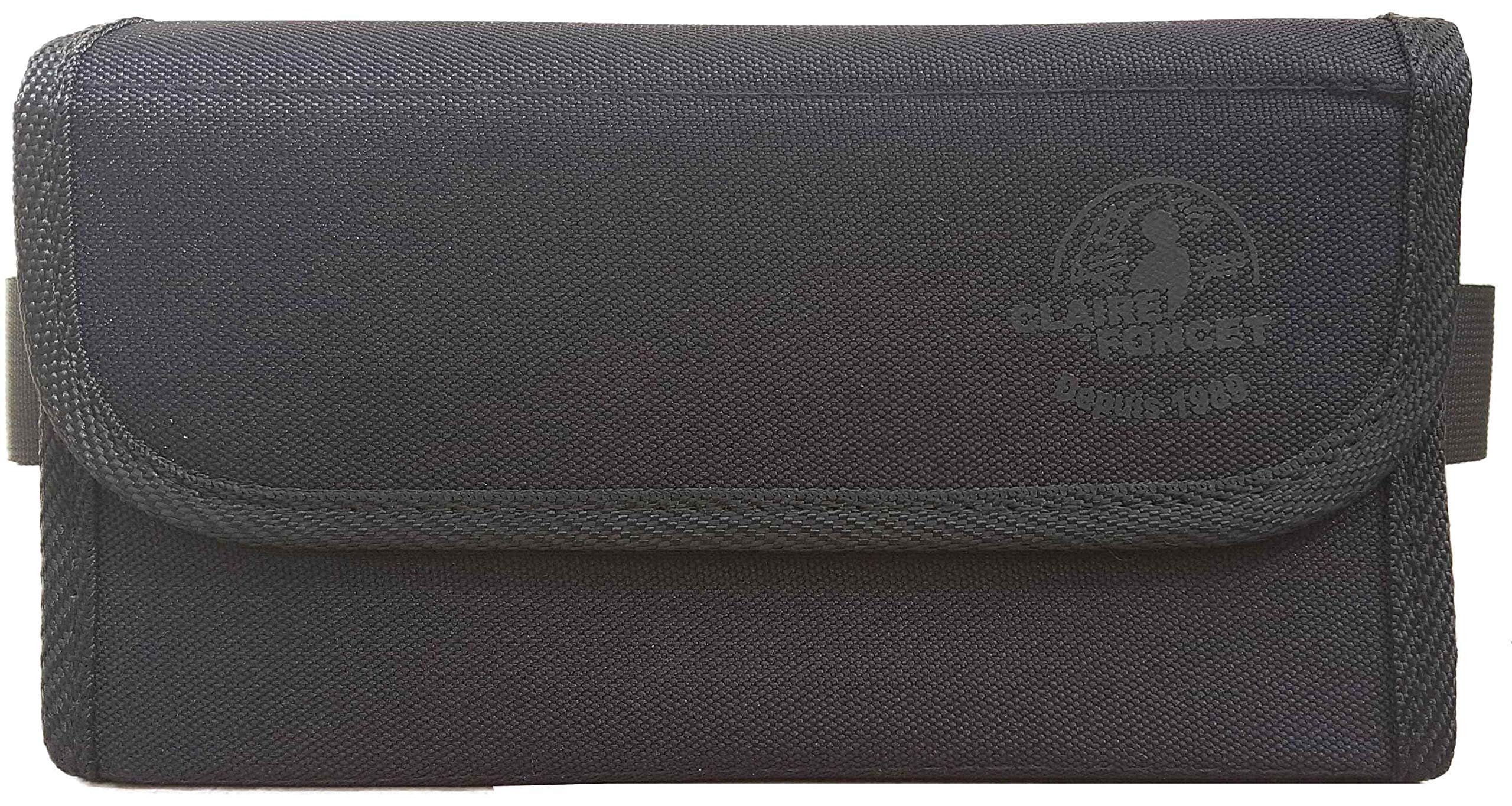 Sacoche Monnayeur Pièces Euro-Portefeuille Serveur Restauration Pratique - Toile Tissu Polyester-Monnayeur 5 Pièces Euro- Fermeture Aimants -Bars, Restaurants, Commerçants