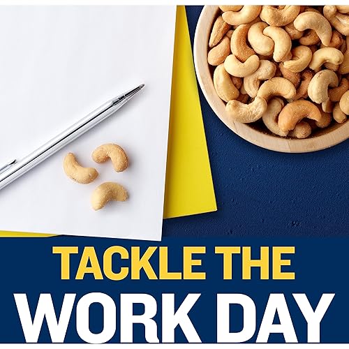 Miniatura 6 de Planters Plantadores Deluxe Todos los anacardos 1825 oz Tarro resellable - Snack saludable asado en aceite de maní con sal de mar - Snack denso