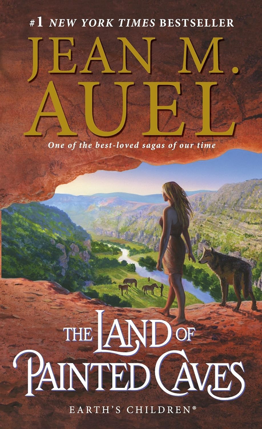 The Land of Painted Caves Earth's Children, Book Six 6 Auel, Jean M